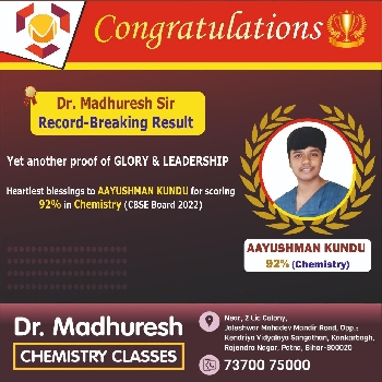 -Dr Madhuresh Chemistry Classes