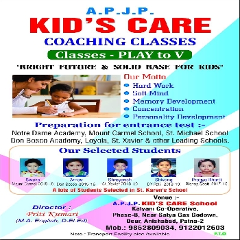 A.P.J.P Kids Care
