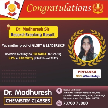 -Dr Madhuresh Chemistry Classes