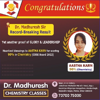 -Dr Madhuresh Chemistry Classes