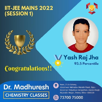 -Dr Madhuresh Chemistry Classes