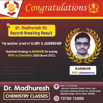 -Dr Madhuresh Chemistry Classes