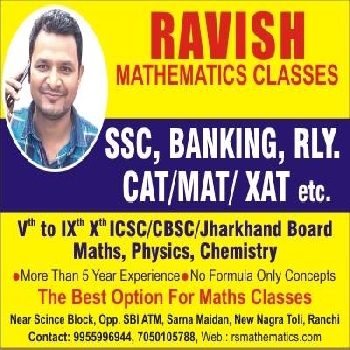 Ravish Mathematics Classes