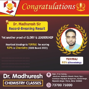 -Dr Madhuresh Chemistry Classes