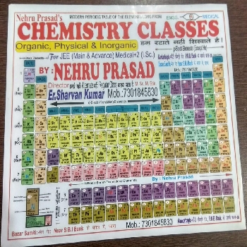 -Nehru Prasads Chemistry Classes