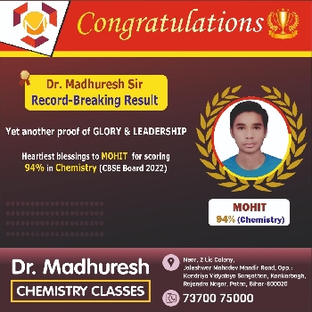 -Dr Madhuresh Chemistry Classes